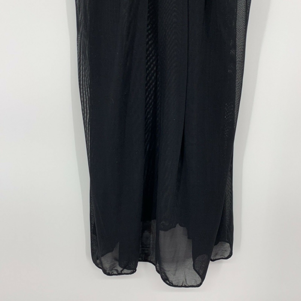 Tart Noir Lingerie Babydoll Chemise Womens Small Black Beige Lace Panties NWT - Picture 4 of 8